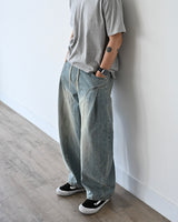 GJ THIN CURVE DENIM PANTS