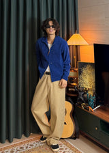 Curved Cotton Pants 5COLOR