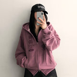 Dus Zuri Two-Way Hooded Zip-Up