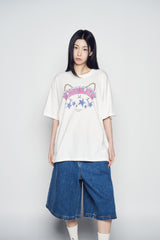 25SS STAR RABBIT SHORT SLEEVE T-SHIRT CREAM