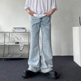 SK スノーフレアフィットデニムパンツ (2 colors)