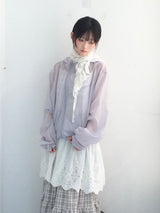 Light touch cropped hooded jacket