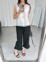 powdery layered blouse (4color)