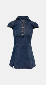 Wendy Denim Button Dress