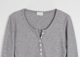BELLA WAFFLE TEE