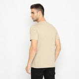 MON AKITA - Florent T-shirt Dark Beige