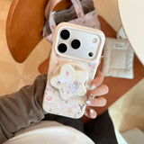 Flower Garden Bunny Magnetic iPhone Case