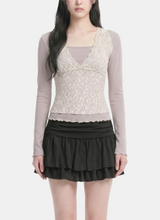 Tivona Lace Bustier Top
