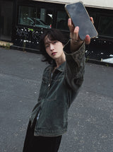 Rogers Rivet Denim Jacket