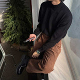 ASCLO ウォッシャブルハイネックニット (8color)