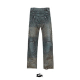 "MORE CHAOS" SPIKED JAPANESE DENIM SET - PANTS
