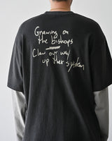 オン ドローイング レイヤード ロングスリーブ Tシャツ