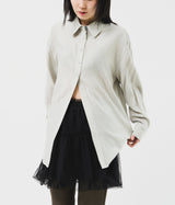 (W) エステルレーヨンシャツ (3color)