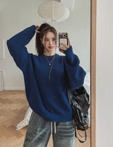 STAY Basic Round Warmer Knitwear