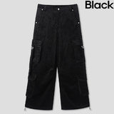 Tex double cargo strap corduroy pants