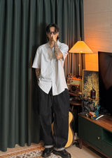 Hidden Pocket Oxford Shirt 3COLOR