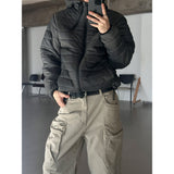 [Unisex] Triple zipper hood padding(4color)