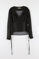 Rosalyn Flower Chiffon Blouse