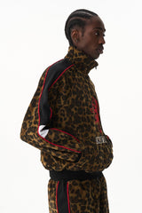 Leopard Print Relaxed Fit Jacket