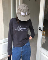 [ORIGINAL]ペーパー レタリング ロングスリーブTシャツ