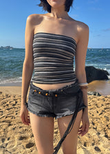 OCEAN KNIT TOP