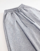 Tone curved fleece balloon sweat pants