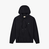 Stranger Relax Fit Flower Hoodie (Black)