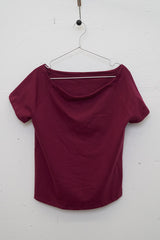 520 オフショルダーTシャツ (ピンク)