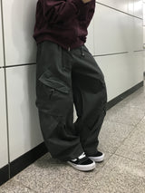 Bard Cotton Wide Cargo Pants 3C