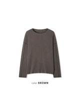 セプピグメントワッフレッドロングスリーブ (4color)