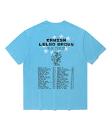 CAVISH X LELBO BROWN U.K TOUR SS TEE BLUE(CV2FMUT547C)
