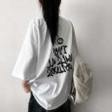 ルーブボクシーフィットグラフィックショートスリーブTシャツ