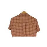 Mushroom check shirt