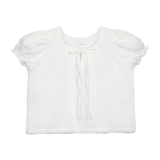 MISTY PUFF RIBBON BLOUSE