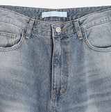 Bohemian Damage Wide Denim Pants