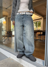 ICY SCRATCH DENIM