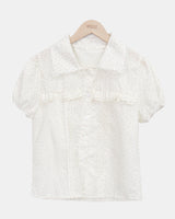 Mahi Frill Short Sleeve Blouse