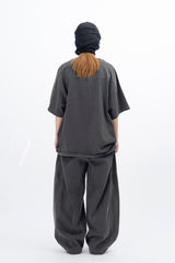 Dette Incision ピグメント半袖Tシャツ