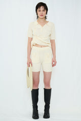 SMOOTH KNIT SHORT PANTS