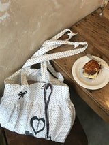 Polka ドットショルダーバッグ