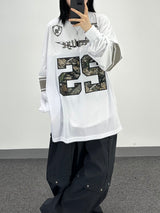 25 jungle mesh long sleeve