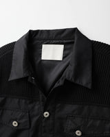 Duron Nylon Knit Trucker Jacket