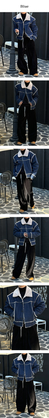 [F/W] カッティングデニムオーバフィットマスタング(2color)