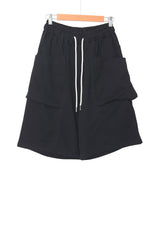 Double-Pocket Balloon Half Pants