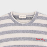 Fluffy Lucy Fleece Border T Shirt (3color)