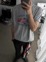ASCLO アメリカグラフィック半袖Tシャツ (3color)
