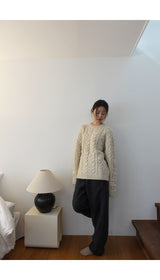 Berry vintage sweater (2C)
