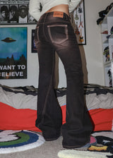 MP WASHED BOOTSCUT JEANS BLACK