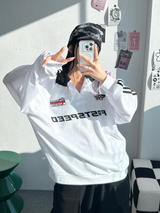 オーバーワイドカーゴトレーニングパンツ🖤❤🩶🤍 - 4 カラーズ