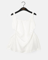 Semble hole string sleeveless blouse
